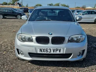 Begagnad BMW 120 Coupé Exclusive 170 HK (125 kW) 2013 Silver Sportkupé