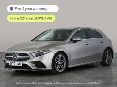 Used Mercedes A180 Executive 136 HP (100 kW) 2020 Silver Hatchback