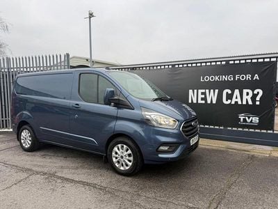 Blue Used 2021 Ford Transit Custom Limited Van | £16,995 (Fair price)