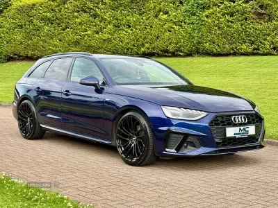 Used Audi A4 S-Line 163 HP (119 kW) 2022 Blue Estate