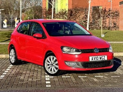 Used VW Polo SEL 2010 Red Hatchback