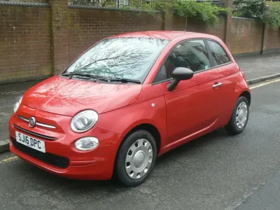 Used Fiat 500 Pop 69 HP (50 kW) 2016 Red Hatchback