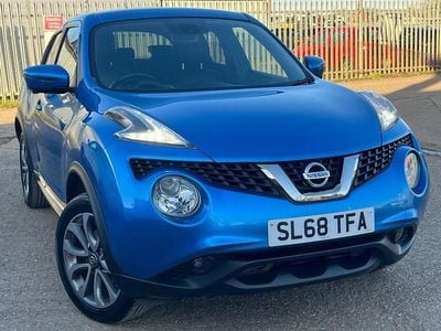 Used Nissan Juke Tekna 2018 Blue SUV