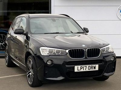 Used BMW X3 M Sport 187 HP (137 kW) 2017 Black SUV