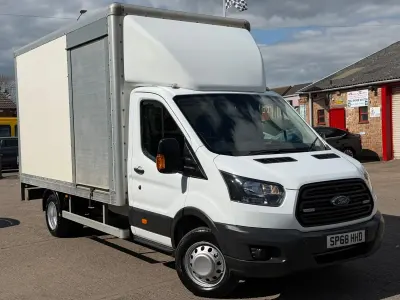 Begagnad Ford Transit 130 HK (95 kW) 2018 Vit Cab
