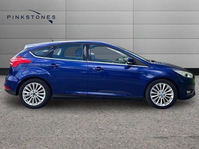Used Ford Focus Titanium X 2015 Blue Hatchback