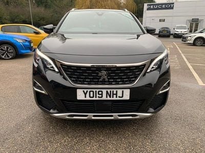 Black Used 2019 Peugeot 5008 GT-line MPV | £15,895 (Fair price)