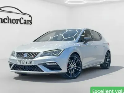 Used Seat Leon CUPRA 300 HP (220 kW) 2017 Silver Hatchback