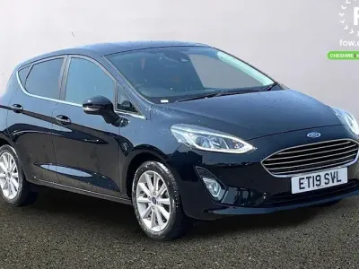 Used Ford Fiesta Titanium 101 HP (74 kW) 2019 Black Hatchback