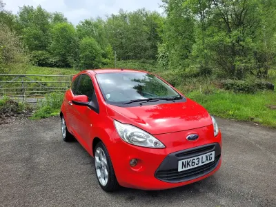 Used Ford Ka Titanium 2013 Red Hatchback