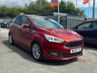 Used Ford C-MAX Zetec 118 HP (86 kW) 2015 Red MPV