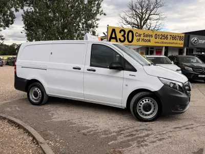 Used Mercedes e-Vito Progressive 85 kW (116 HP) 2022 White Van