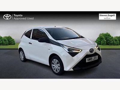 White Used 2019 Toyota Aygo Hatchback | £8,585 (Expensive)