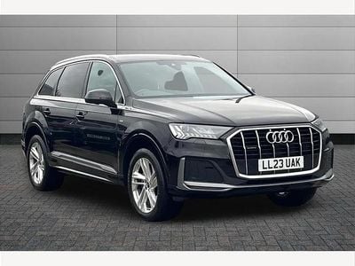 Used Audi Q7 S-Line 286 HP (210 kW) 2023 Black SUV