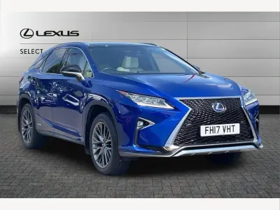 Used Lexus RX450h Sport Line 313 HP (230 kW) 2017 Blue SUV