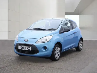 Used Ford Ka Studio 69 HP (50 kW) 2011 Blue Hatchback