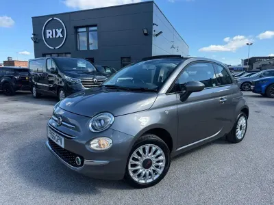 Begagnad Fiat 500C Lounge 69 HK (50 kW) 2016 Grå Cab