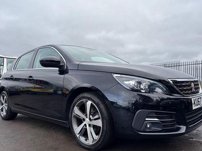 Used Peugeot 308 Allure 130 HP (95 kW) 2017 Black Hatchback