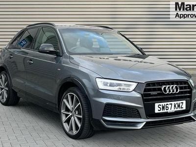Grey Used 2017 Audi Q3 Black Edition SUV | £16,206 (Fair price)