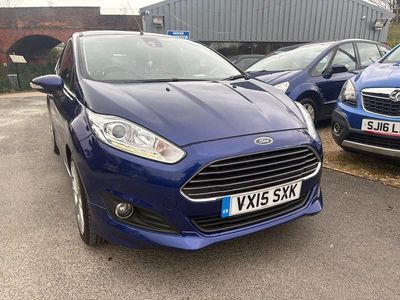 Used Ford Fiesta Titanium X 95 HP (69 kW) 2015 Blue Hatchback