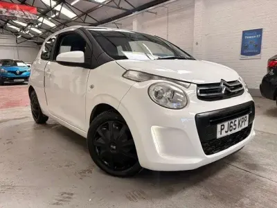Begagnad Citroën C1 Feel 68 HK (50 kW) 2015 Vit Halvkombi