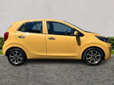 Used Kia Picanto 2023 Yellow Hatchback