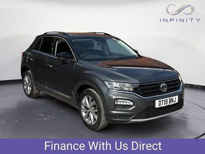 Used VW T-Roc Design 115 HP (84 kW) 2019 Grey SUV