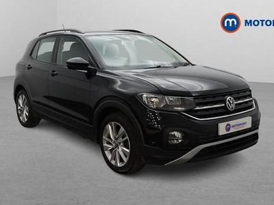 Usado VW T-Cross SE 95 HP (69 kW) 2022 Preto SUV