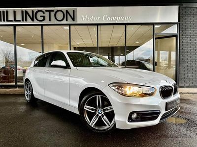 Used BMW 118 Sport Line 2016 White Hatchback
