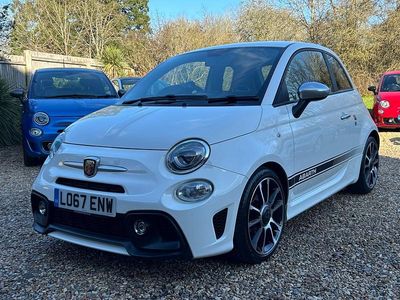 Used Abarth 595 Turismo 165 HP (121 kW) 2018 White Hatchback
