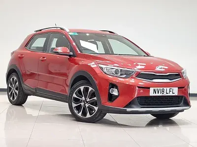 Used Kia Stonic 98 HP (72 kW) 2018 Red SUV