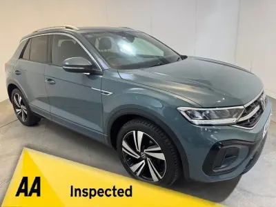 Used VW T-Roc R-line 150 HP (110 kW) 2022 Blue SUV