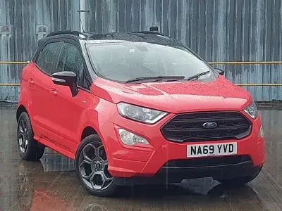 Used Ford Ecosport ST-Line 100 HP (73 kW) 2019 Red SUV