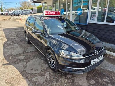 Used VW Golf VII SE 115 HP (84 kW) 2017 Black Estate