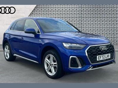 Used Audi Q5 S-Line 265 HP (194 kW) 2022 Ultra blue metallic SUV