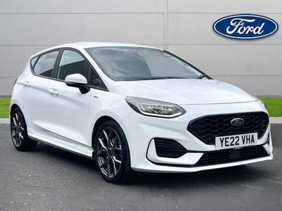 used Ford Fiesta a 1.0 EcoBoost Hybrid mHEV 125 ST-Line 5dr Hatchback