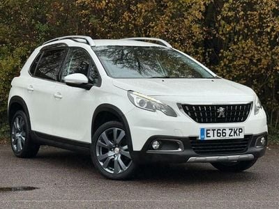 White Used 2017 Peugeot 2008 Allure SUV | £8,780 (Fair price)