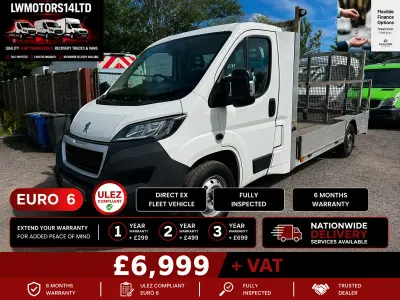 Used Peugeot Boxer 140 HP (102 kW) 2021 White Van