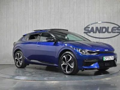 Used Kia EV6 GT-Line S 239 kW (325 HP) 2023 Blue SUV