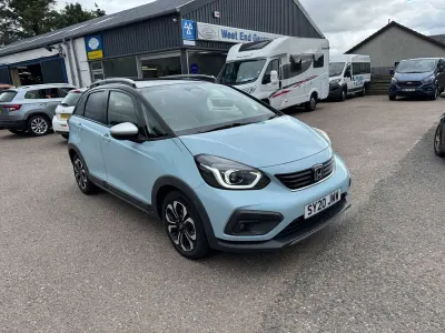 Used Honda Jazz EX 107 HP (78 kW) 2020 Blue Hatchback