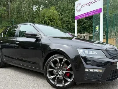Used Skoda Octavia vRS 184 HP (135 kW) 2016 Black Estate