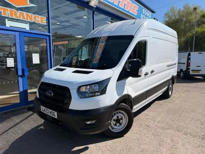 Used Ford Transit 130 HP (95 kW) 2023 White Van