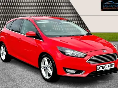 Used Ford Focus Titanium 120 HP (88 kW) 2017 Black Hatchback