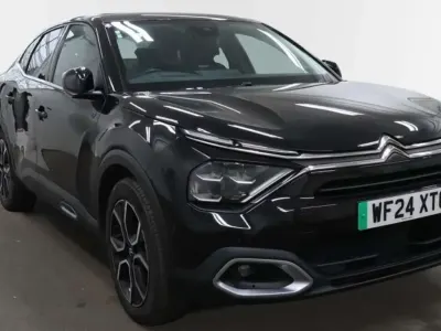 Used Citroën e-C4 100 kW (136 HP) 2024 Black Sedan