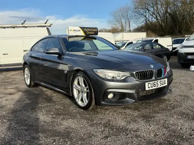 Begagnad BMW 420 M Sport 190 HK (139 kW) 2015 Grå Sportkupé