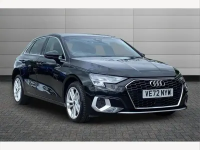 Used Audi A3 Sport 150 HP (110 kW) 2023 Black Sedan