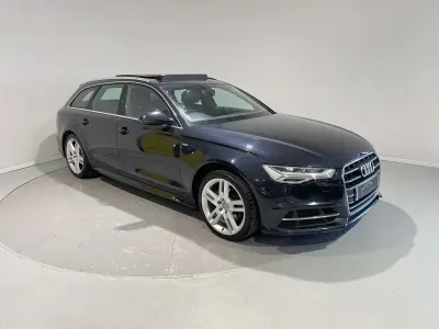Usado Audi A6 S-Line 190 HP (139 kW) 2016 Azul Carrinha