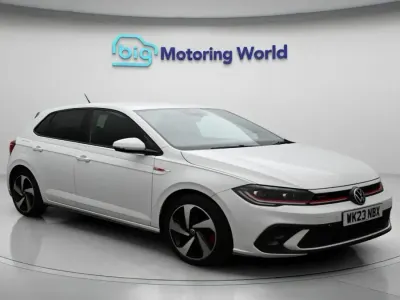 Begagnad VW Polo GTI 204 HK (150 kW) 2023 Vit Halvkombi