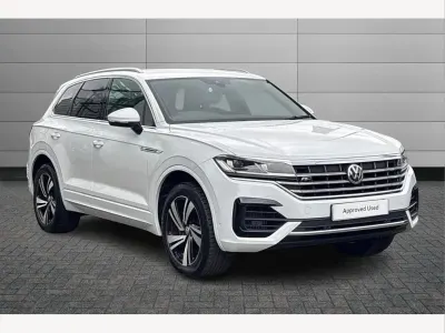 Used VW Touareg R-line 340 HP (250 kW) 2021 White SUV