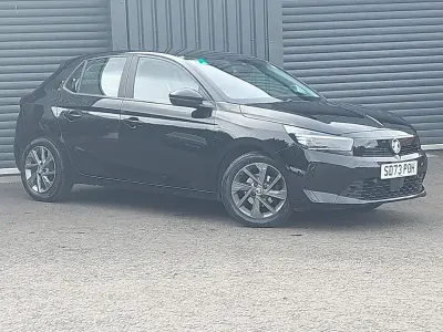 Used Vauxhall Corsa Design Edition 75 HP (55 kW) 2023 Black Hatchback